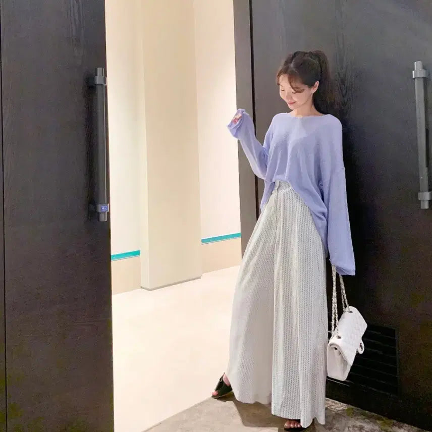 [BUNJANG] Bysinee Bali Pants Wide Leg Summer Trousers / 바이씨니 제작 발리팬츠