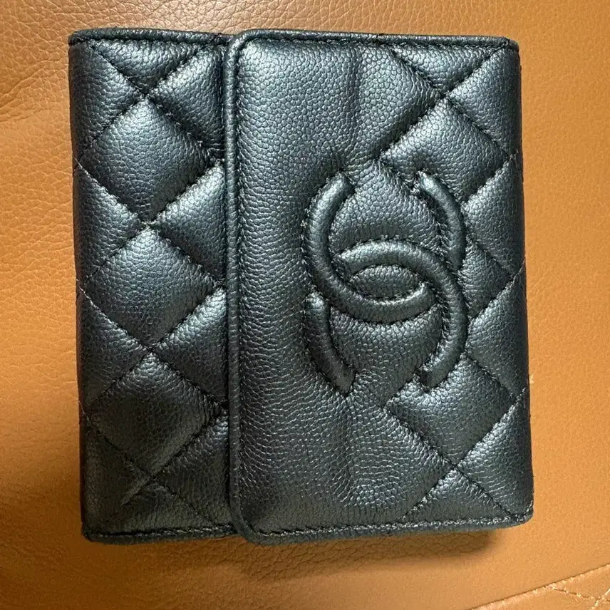 [BUNJANG] Chanel Classic Flap Card Holder Black Lambskin / 샤넬 클래식 플랩 카드 지갑 블랙