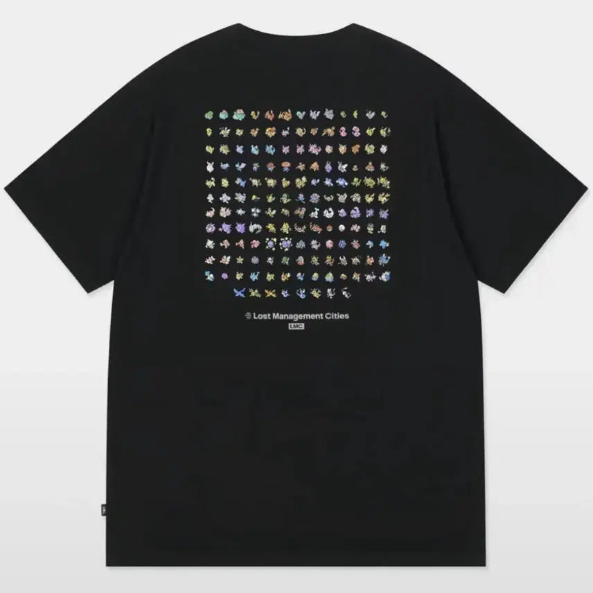 [BUNJANG] LMC Pokemon Short Sleeve T-Shirt Size L / [L] LMC 포켓몬 반팔