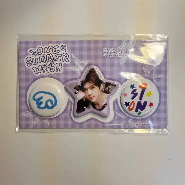 [BUNJANG] NCT WISH Sion One Summer Wish Badge / 엔시티위시 시온 원서머위시 뱃지