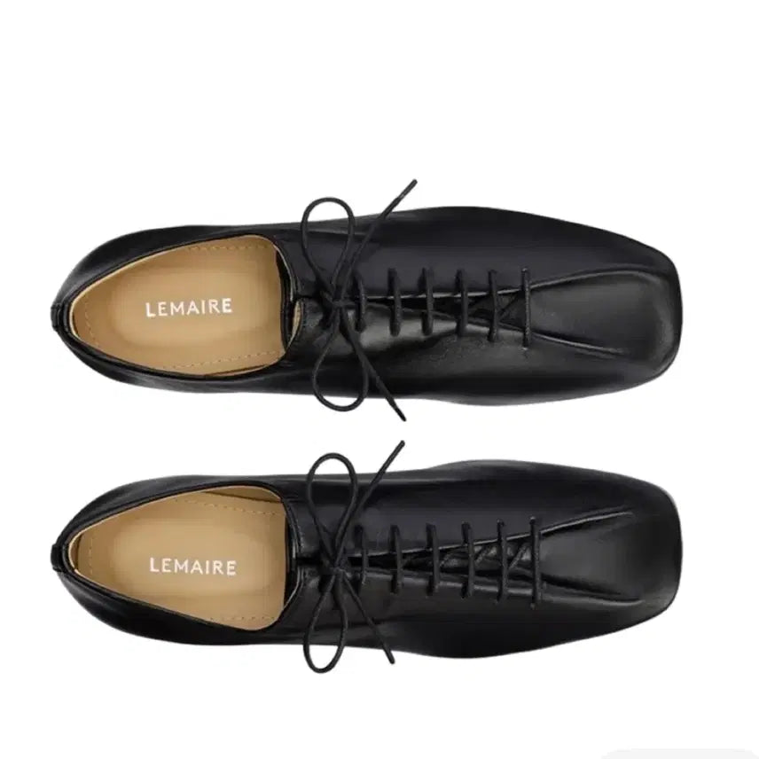 [BUNJANG] Lemaire Derby Loafers Black / 르메르 더비 로퍼 블랙 39(비브람 수선)