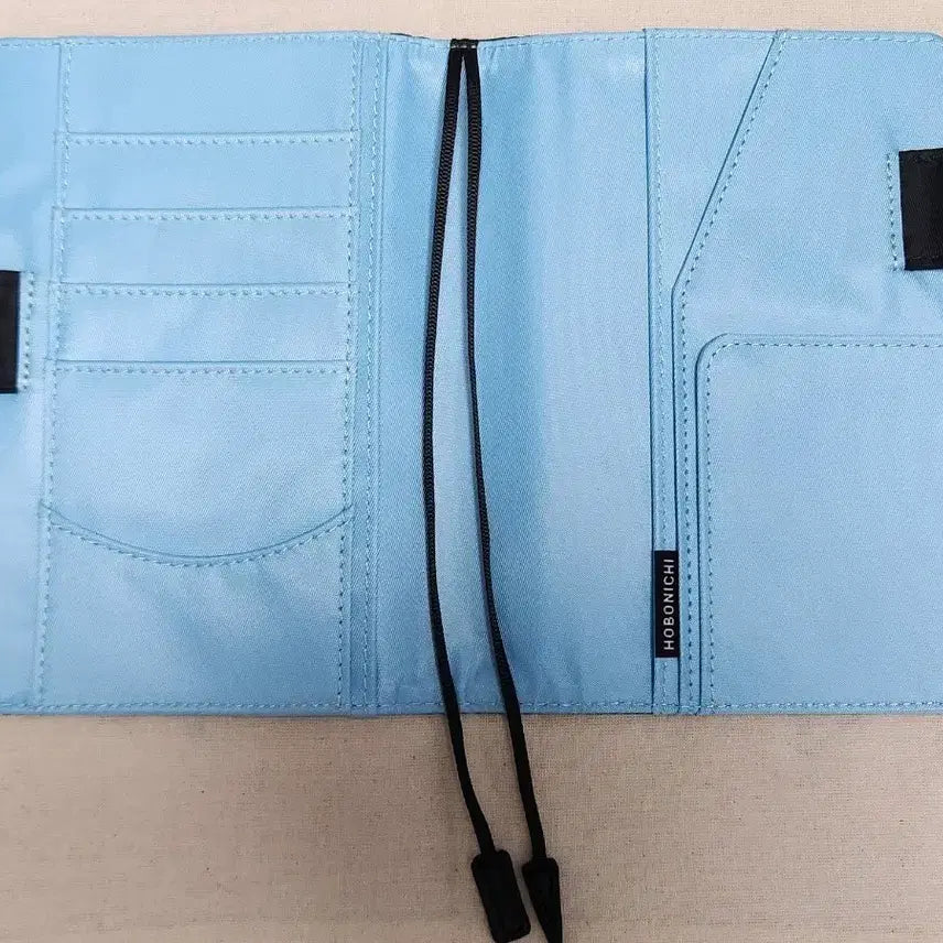 [BUNJANG] Hobonichi A6 Cover Black Sky Blue / 호보니치 A6 커버 블랙 스카이블루