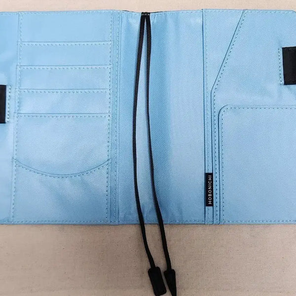 [BUNJANG] Hobonichi A6 Cover Black Sky Blue / 호보니치 A6 커버 블랙 스카이블루