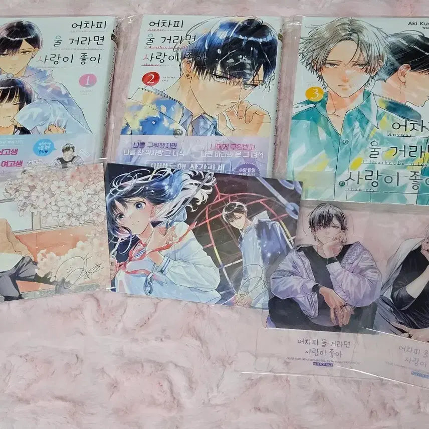 [BUNJANG] If You're Going to Cry Anyway, Love is Good Vol. 1-3 / 어차피 울 거라면 사랑이 좋아 1~3권