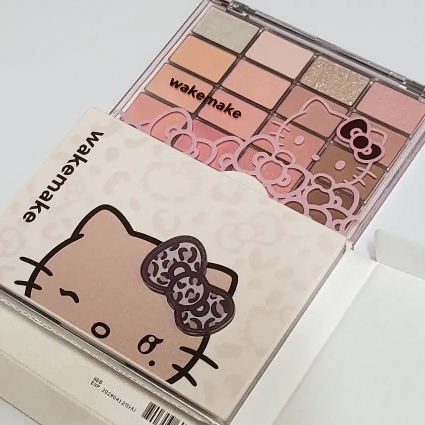 [BUNJANG] WAKEMAKE x Hello Kitty Eye Palette / 웨이크메이크 갸루 헬로키티 아이팔레트