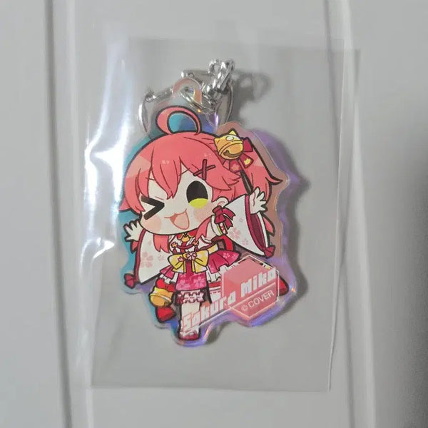 [BUNJANG] Hololive Holo City Aurora Keychain Sakura Miko / 홀로라이브 홀로시티 오로라 키홀더 사쿠라 미코