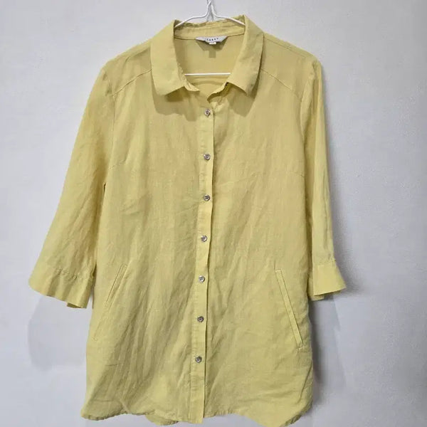[BUNJANG] ISABEY Yellow Shirt Size 66 / ISABEY 옐로우 셔츠 66