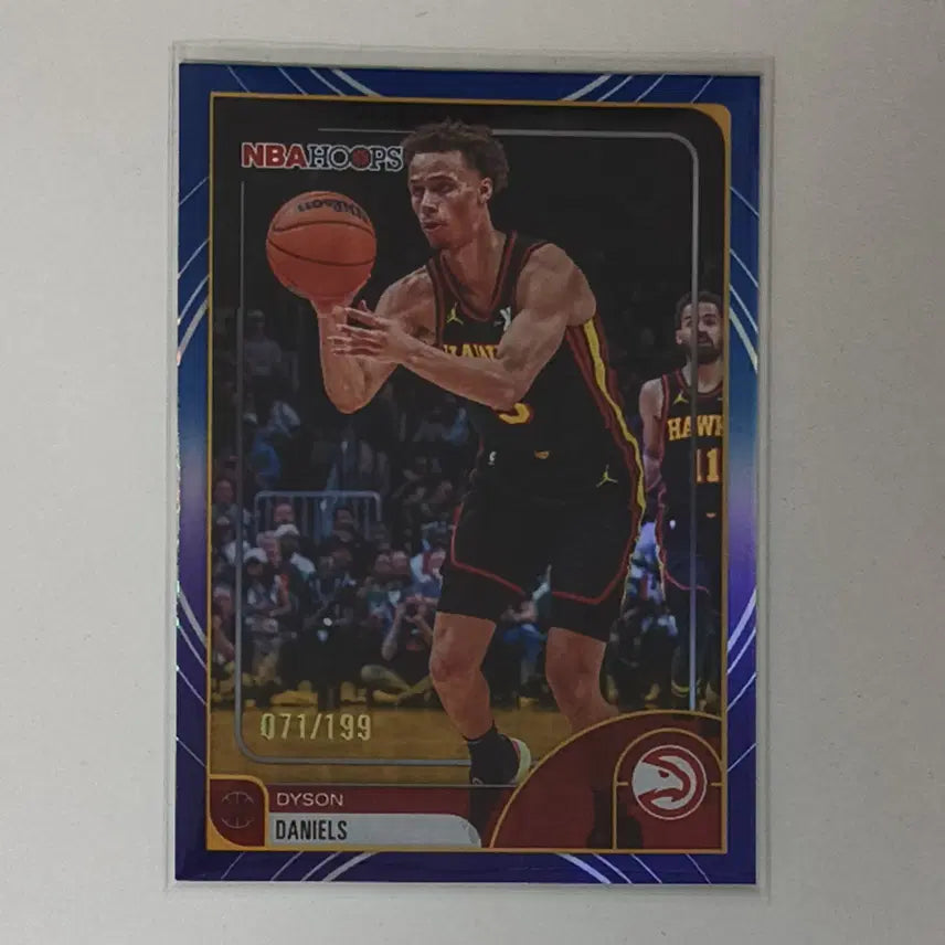 [BUNJANG] 2025-26 Topps NBA Hoops Dyson Daniels #109 Limited Card (/199) / 2025-26 탑스 훕스 NBA 다이슨 다니엘스 /199 한정 카드
