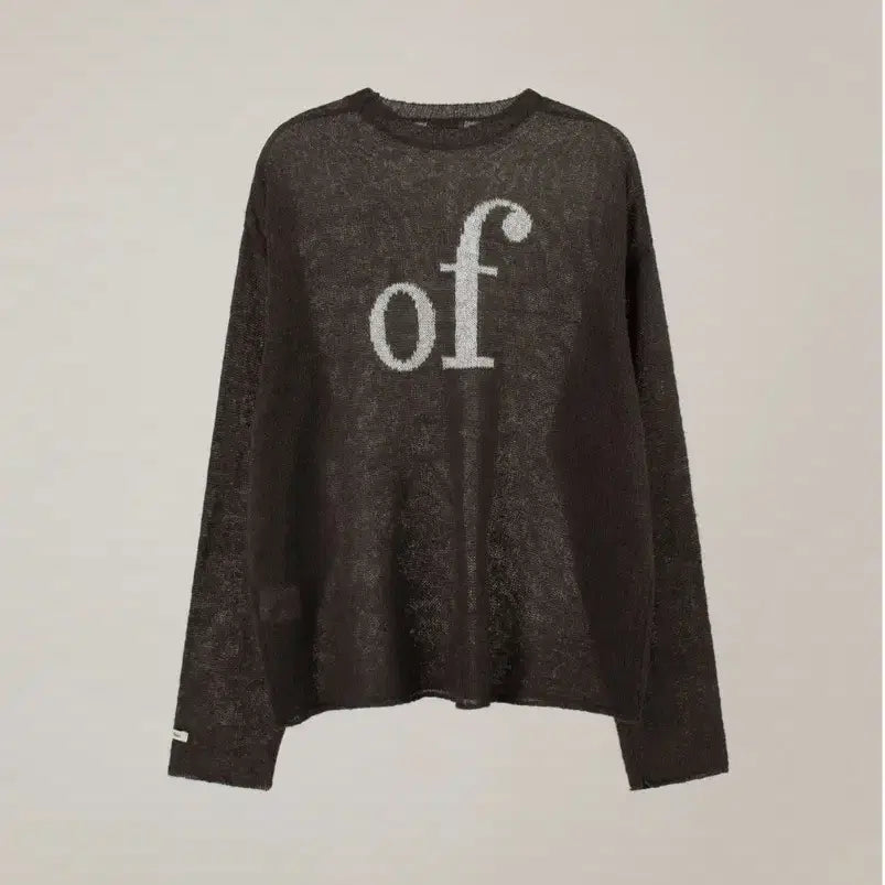 [BUNJANG] Overdue Flare Mohair Knit / 오버듀플레어 모헤어 니트