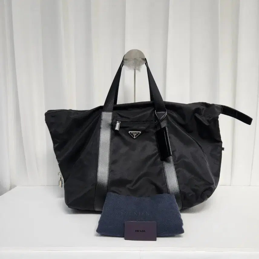 [BUNJANG] Prada Re-Nylon Saffiano Boston Bag / 프라다 리나일론 사피아노 보스턴백