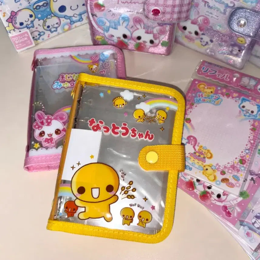 [BUNJANG] Heisei Fancy Nattō-chan 6-Ring Seal Binder Diary / 헤이세이 팬시 낫토짱 씰바인더 다이어리 6공