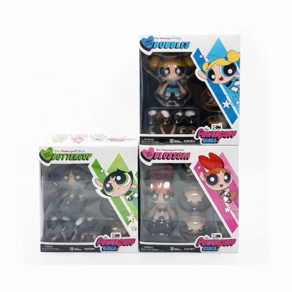 [BUNJANG] Powerpuff Girls Figure 3-Set / 비스트 킹덤 파워퍼프걸 피규어 3종 세트