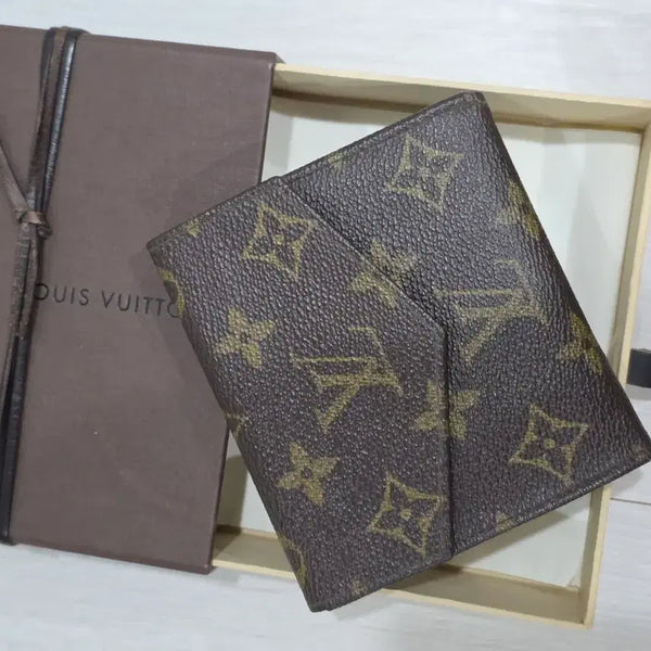 [BUNJANG] Louis Vuitton Monogram Envelope Bi-Fold Snap Wallet / 루이비통 모노그램 엔벨로프 양면 똑딱이 반지갑 중지갑