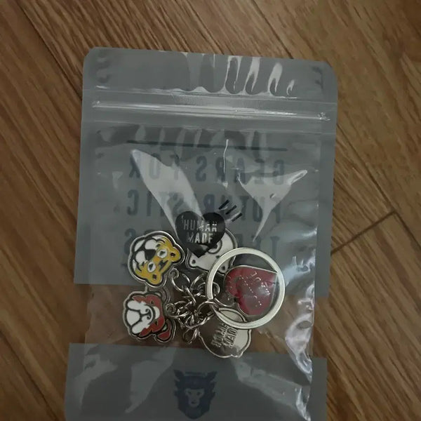 [BUNJANG] Human Made Animal Keyring Silver / 휴먼메이드 에니멀 키링 실버 새상품/일본 구매