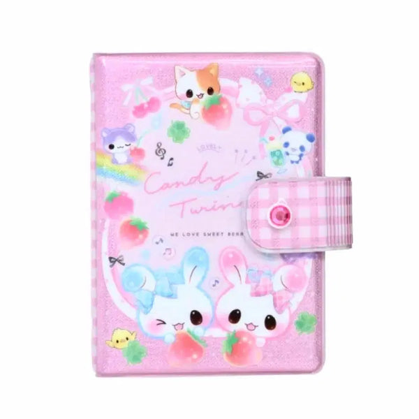 [BUNJANG] Heisei Fancy Candy Twins Seal Binder 6-Ring Diary / 헤이세이 팬시 캔디 트윈스 씰바인더 다이어리 6공