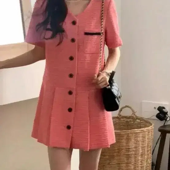[BUNJANG] Merion Tweed Dress New / 메리온 트위드원피스 새상품