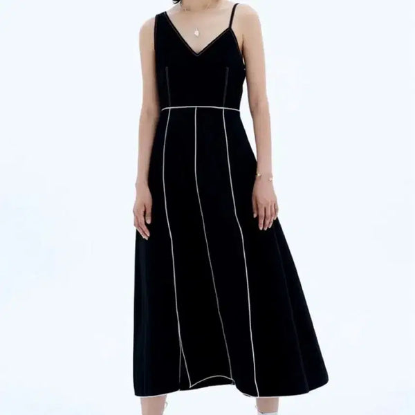 [BUNJANG] Reeyuh Sleeveless Maxi Dress / 리유니 슬리브리스 맥시 원피스