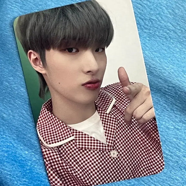 [BUNJANG] ATEEZ Makestar MinGi Lucky Draw Photocard / 에이티즈 메이크스타 민기 당첨자포카 파자마 잠옷 포카 양도