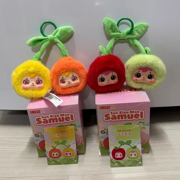 [BUNJANG] Samuel Lucky Fruit Scented Doll Set (2 pcs, Unsealed) / 사무엘 행운과일 2개 세트 (단순개봉)