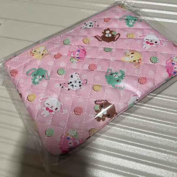 [BUNJANG] Sugarbunnies Quilting Pouch Pink / 슈가바니즈 파우치 퀼팅 핑크