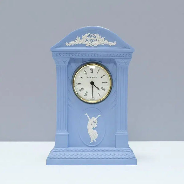 [BUNJANG] Wedgwood Millennium Commemorative Cream on Lavender Clock / (작동영상 있음) !!가격인하!! 웨지우드 밀레니엄 기념 크림 온 라벤더 시계