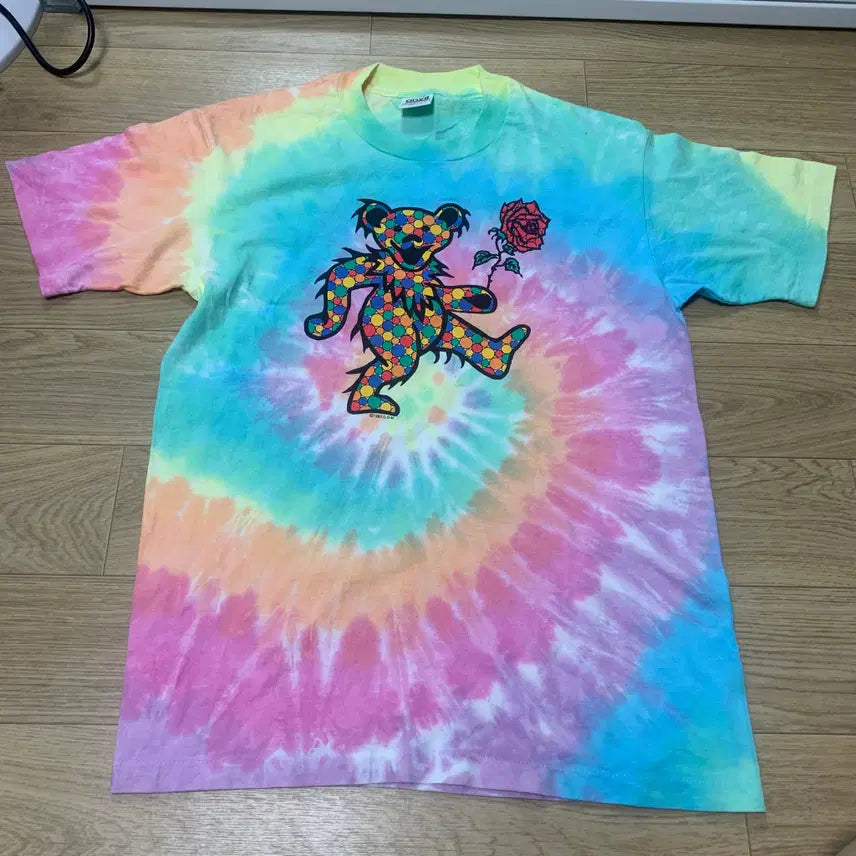 [BUNJANG] Grateful Dead 1993 Tie-Dye T-Shirt - M / M)93s Grateful Dead 그레이트풀 데드 타이다이 반팔