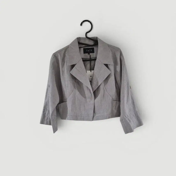 [BUNJANG] Tate Short Cropped Jacket Women's / 새상품[90]TATE 숏 크롭 자켓 여성