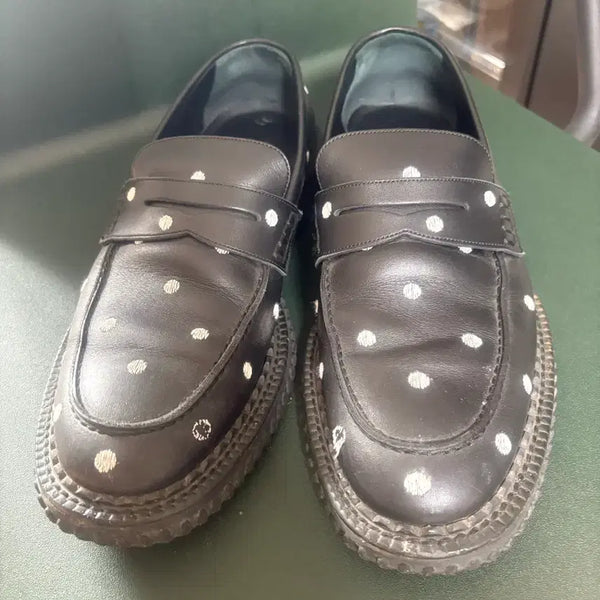 [BUNJANG] Dior Homme Polka Dot Loafers Size 40 / 디올 옴므 폴카도트 로퍼 40