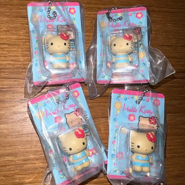 [BUNJANG] Hello Kitty Tanning Miniature Package Keyring Gacha / 헬로키티 헬로키티 태닝 키티 미니어쳐 패키지 키링 가챠