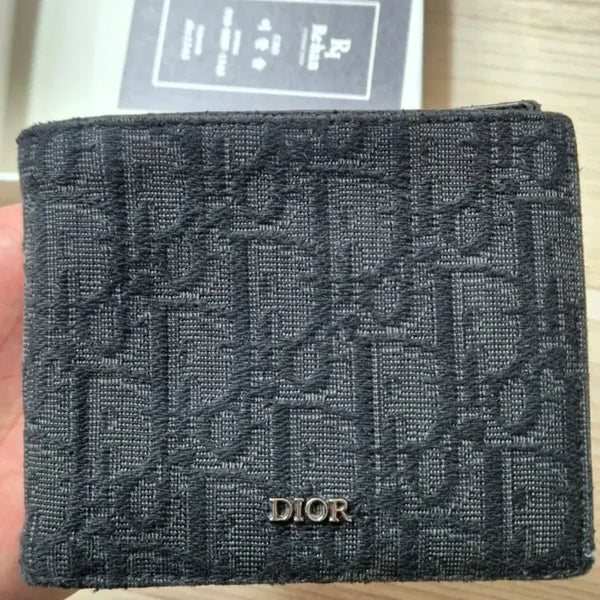[BUNJANG] Dior Oblique Bifold Wallet / (정품) 디올 오블리크 반지갑