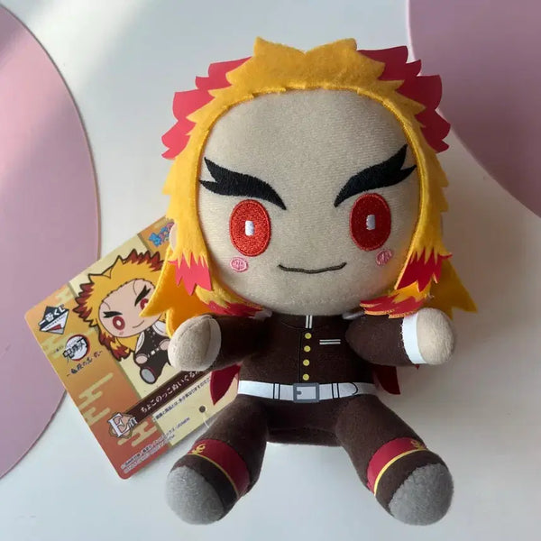 [BUNJANG] Demon Slayer Kyojuro Rengoku Medium Plush / (귀멸의 칼날) 렌고쿠 쿄쥬로 중형 누이