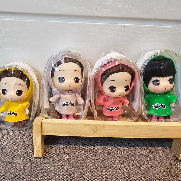 [BUNJANG] Ddung Doll Keychain Bag Charm / ddung 뚱 인형 키링 가방고리 인형 새거
