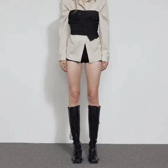 [BUNJANG] Bohemian Seoul Hook Flap Bustier / 보헴서 보헤미안서울 후크 플랩 뷔스티에
