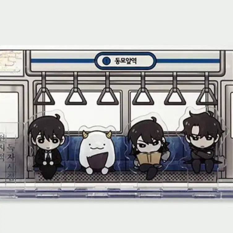 [BUNJANG] Omniscient Reader's Viewpoint Cheollam Subway Diorama Acrylic Stand / 전지적독자시점 전철 동묘앞역 지하철 디오라마 아크릴스탠드 전독시 공식굿즈