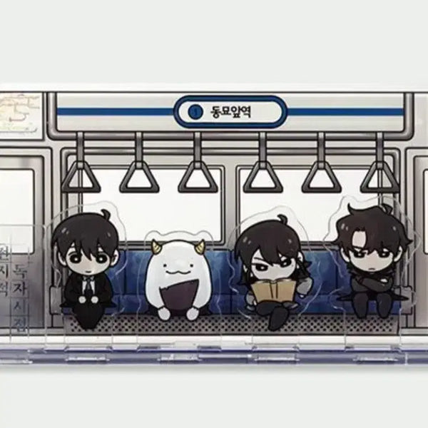 [BUNJANG] Omniscient Reader's Viewpoint Cheollam Subway Diorama Acrylic Stand / 전지적독자시점 전철 동묘앞역 지하철 디오라마 아크릴스탠드 전독시 공식굿즈