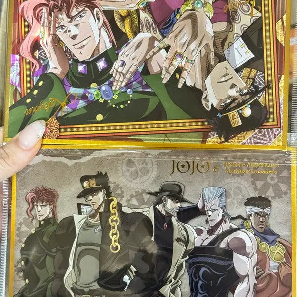 [BUNJANG] JoJo's Bizarre Adventure Crusaders Jotaro Kakyoin Color Art Set / 급처 2개 일괄) 죠죠의 기묘한 모험 색지 크루세이더즈, 죠타로 카쿄인