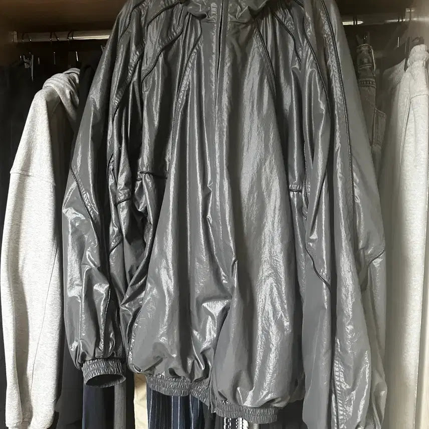 [BUNJANG] Junj 26ss Collection Bridge Piping Balloon Jacket / 준지 26ss 컬렉션 브릿지 파이핑벌룬 자켓 46