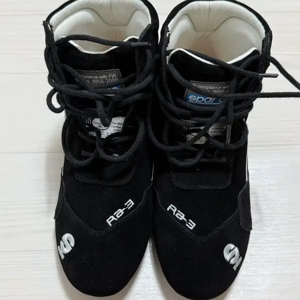 [BUNJANG] Sparco Racing Shoes Black 260 / 스파르코 레이싱화 블랙 260