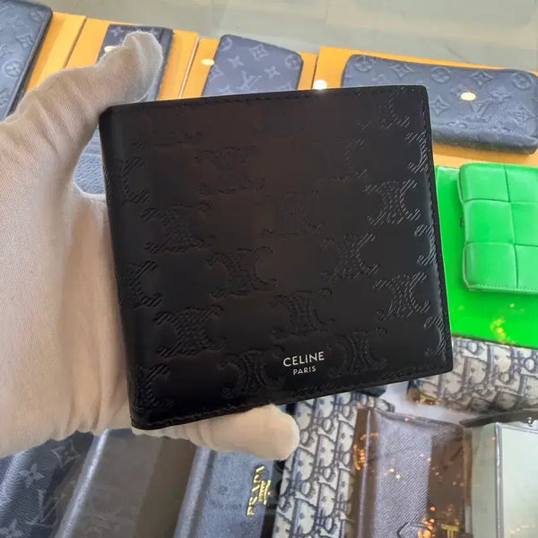 [BUNJANG] Celine Bi-fold Wallet Black Leather / [정품] 셀린느 반지갑