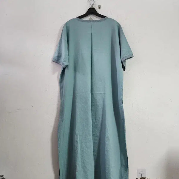 [BUNJANG] Minimal Linen Dress Mint / 미니멀 린넨 원피스 민트