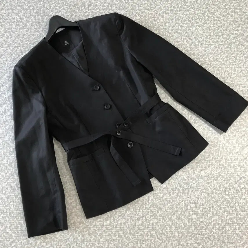 [BUNJANG] Blossom & Company 21 Year Jacket Belt Black / 블러썸에이치컴퍼니 BLOSSOM 21년 자켓 벨트 블랙 블로썸 하객룩 결혼식