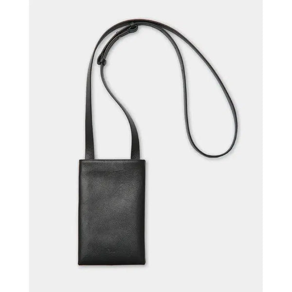[BUNJANG] Coar Multi Pocket Mini Leather Bag (Black) / 쿠어 멀티 포켓 미니 레더백 (블랙)