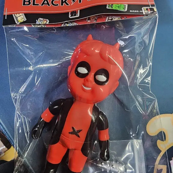 [BUNJANG] Art Toy Black Pearl Sofubi Deadpool / 아트토이 블랙펄 소프비 데드풀