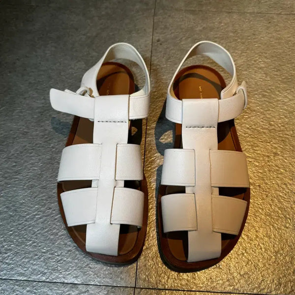 [BUNJANG] The Row Fisherman Sandals White Size 41 / [마지막가격]더로우 The Row 피셔맨 화이트 41