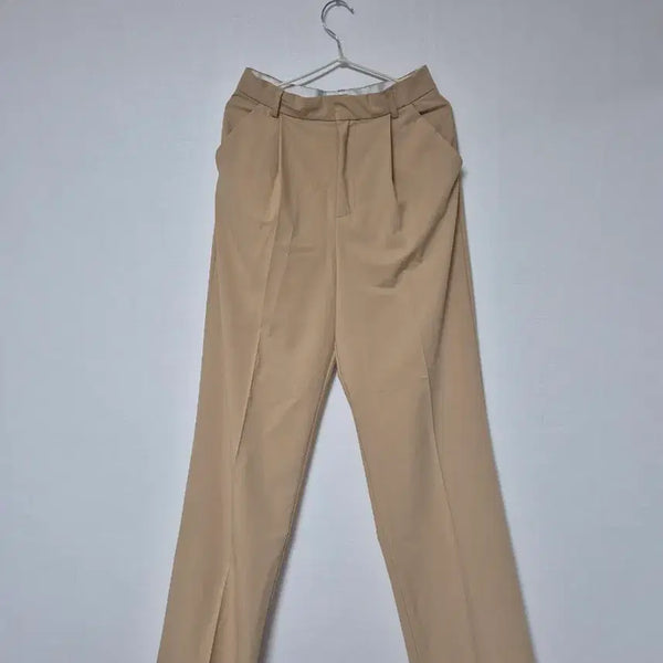 [BUNJANG] Zara Beige Pintuck Slacks Trousers XS / ZARA 베이지 핀턱 슬랙스 정장바지 XS