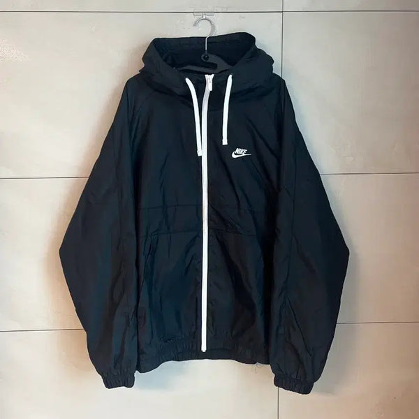 [BUNJANG] Nike Windrunner Jacket Black / [해외 L] 나이키 윈드러너 바람막이 블랙