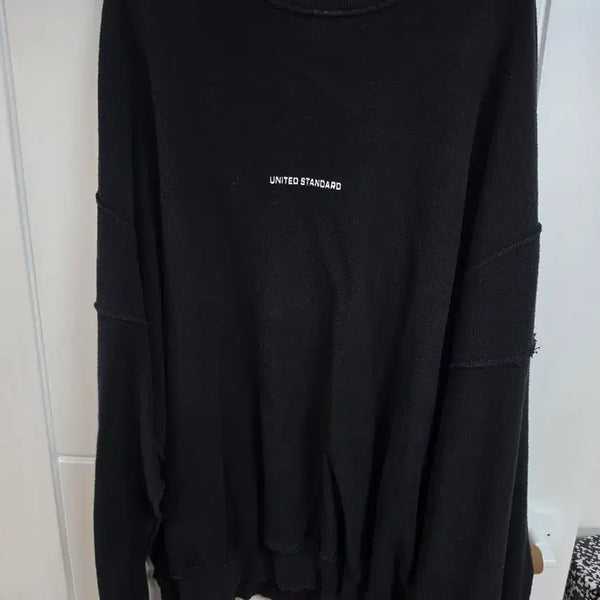 [BUNJANG] United Standard Damage Reversible Sweatshirt 2XL / 유나이티드 스탠다드 데미지 리버시블 맨투맨 110~115