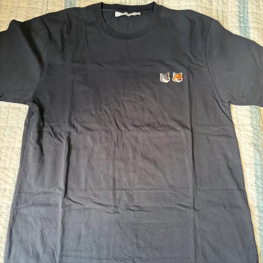 [BUNJANG] Maison Kitsuné Fox Logo Short Sleeve T-Shirt XL / 메종키츠네 반팔XL