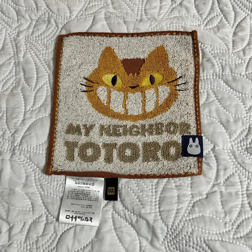 [BUNJANG] My Neighbor Totoro Catbus Handkerchief / 토토로 고양이 버스 손수건