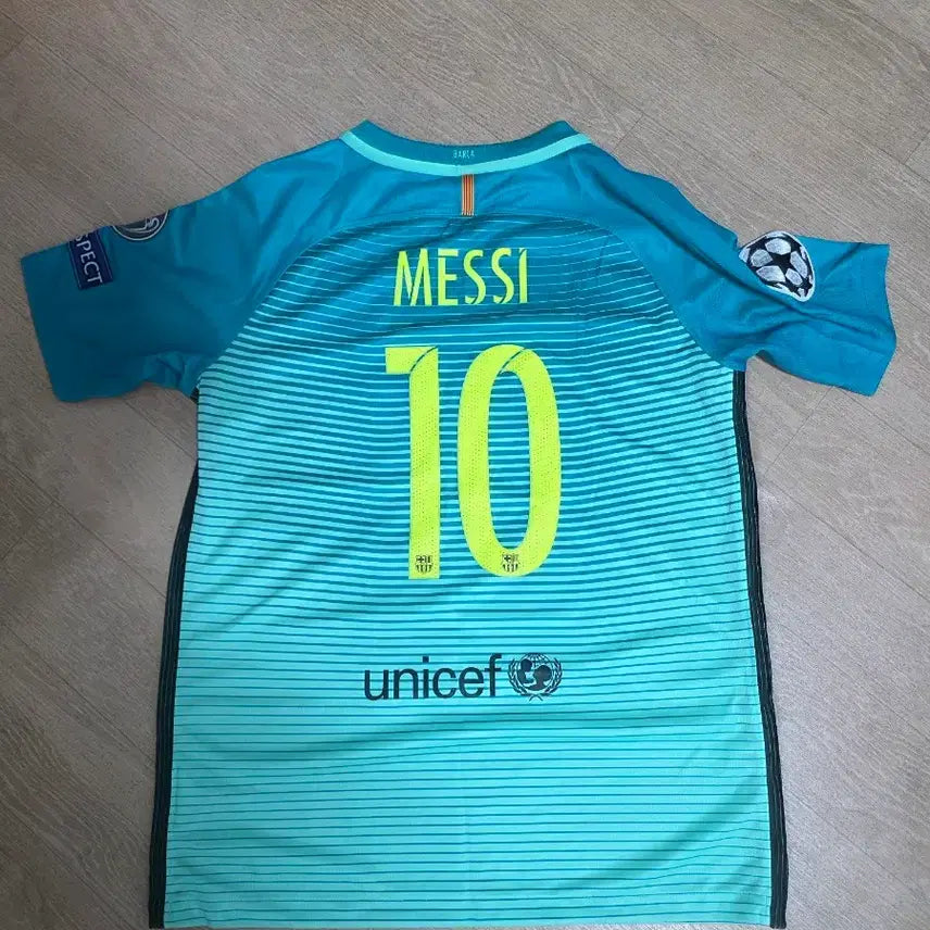 [BUNJANG] Nike 16-17 FC Barcelona Third Messi Replica Jersey Youth XL / 나이키 16-17 FC 바르셀로나 써드 메시 유니폼 레플리카